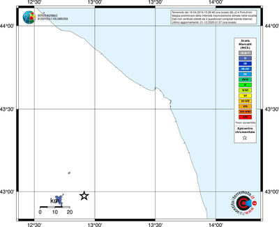 Mappa MCS - territori località