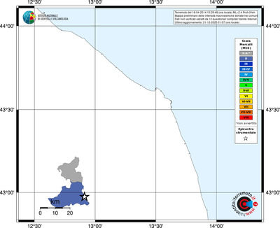 Mappa MCS - territori comuni