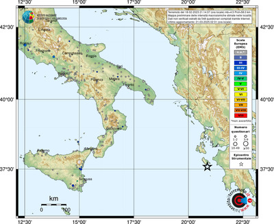 Mappa EMS - località