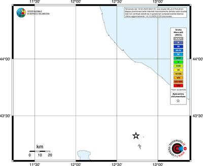 Mappa MCS - territori località