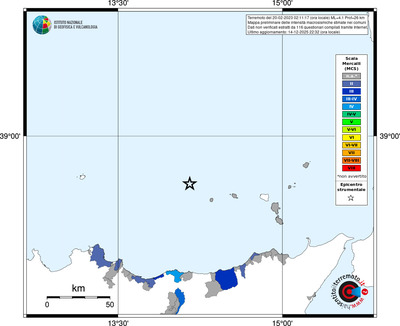 Mappa MCS - territori comuni