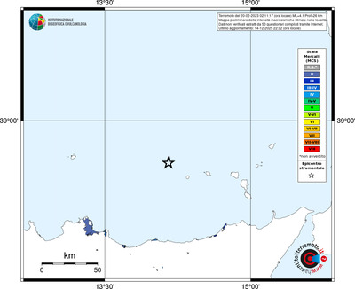 Mappa MCS - territori località