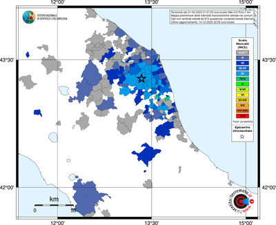 Mappa MCS - territori comuni