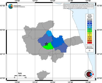Mappa MCS - territori comuni