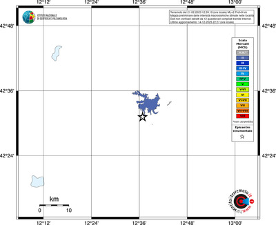 Mappa MCS - territori località