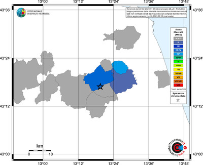 Mappa MCS - territori comuni