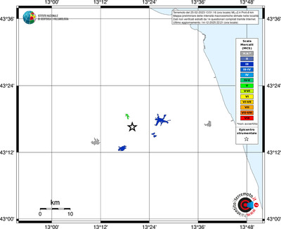 Mappa MCS - territori località