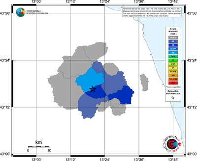 Mappa MCS - territori comuni
