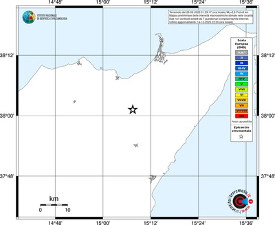 Mappa EMS - territori località