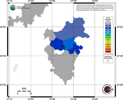 Mappa MCS - territori comuni