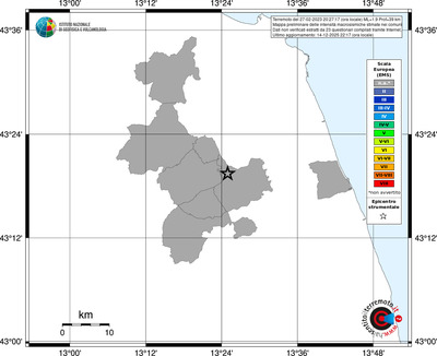 Mappa EMS - territori comuni