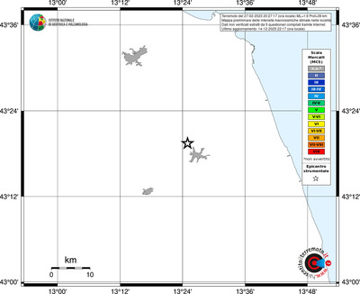 Mappa MCS - territori località