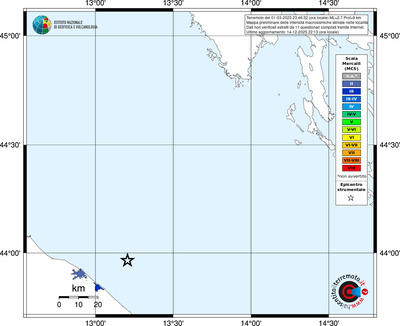 Mappa MCS - territori località
