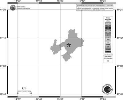 Mappa MCS - territori comuni