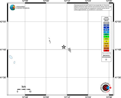 Mappa MCS - territori località