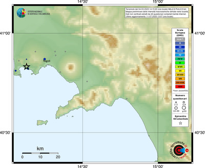 Mappa EMS - località