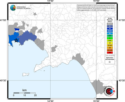 Mappa MCS - territori comunali