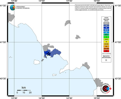 Mappa MCS - territori comuni