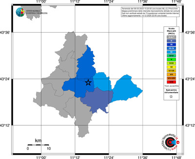 Mappa MCS - territori comuni