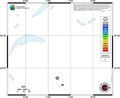 Mappa MCS - territori località