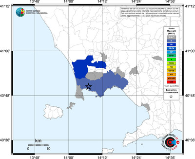 Mappa MCS - territori comunali