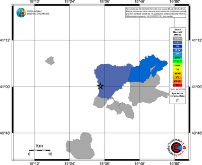 Mappa MCS - territori comuni