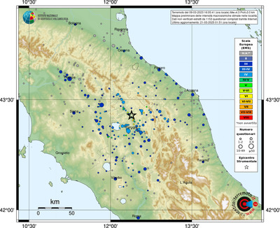 Mappa EMS - località