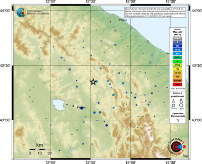 Mappa MCS - comuni