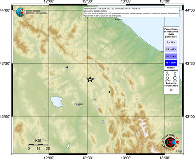 Mappa comuni con almeno 3 questionari