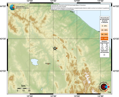 Mappa comuni con almeno 3 questionari