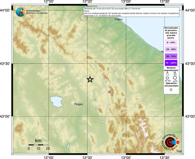 Mappa comuni con almeno 3 questionari
