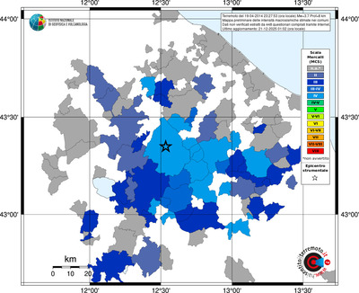 Mappa MCS - territori comuni