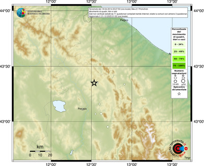 Mappa comuni con almeno 3 questionari