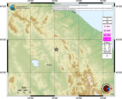 Mappa comuni con almeno 3 questionari