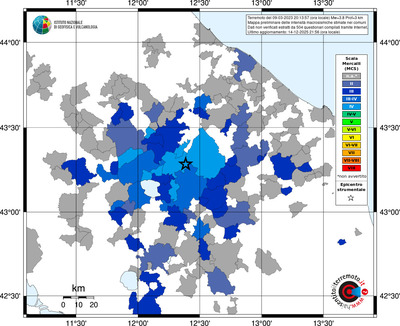 Mappa MCS - territori comuni