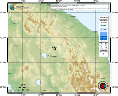 Mappa comuni con almeno 3 questionari