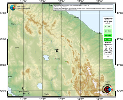 Mappa comuni con almeno 3 questionari