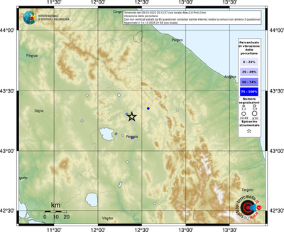 Mappa comuni con almeno 3 questionari