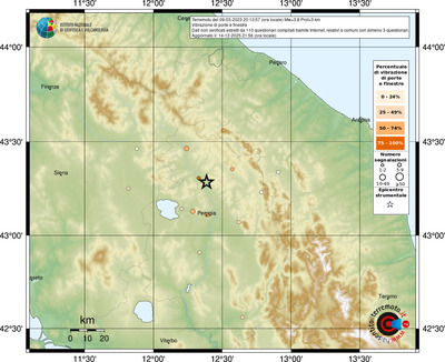 Mappa comuni con almeno 3 questionari