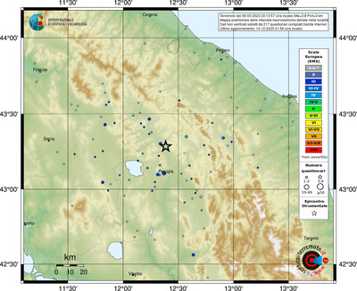 Mappa EMS - località
