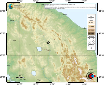 Mappa comuni con almeno 3 questionari