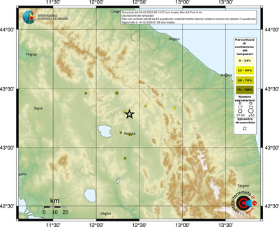 Mappa comuni con almeno 3 questionari