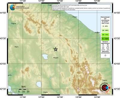 Mappa comuni con almeno 3 questionari