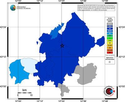 Mappa EMS - territori comuni
