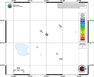 Mappa MCS - territori località