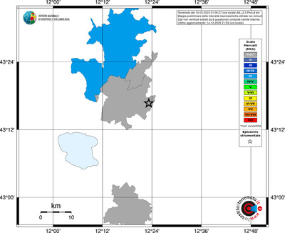 Mappa MCS - territori comuni