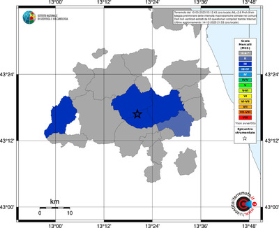 Mappa MCS - territori comuni
