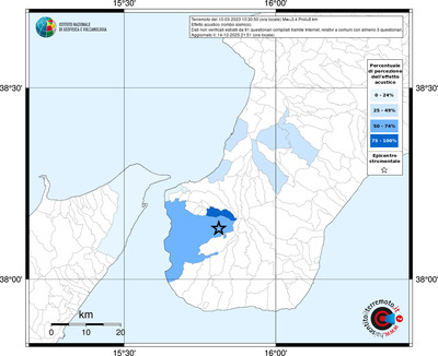 Mappa territorio comunale con almeno 3 questionari