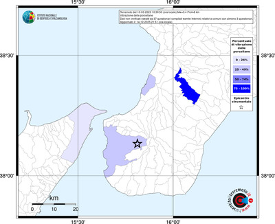 Mappa territorio comunale con almeno 3 questionari