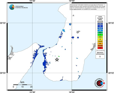 Mappa EMS - territori località